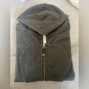 Scuba ZipUp Hoodie (Dark Green)